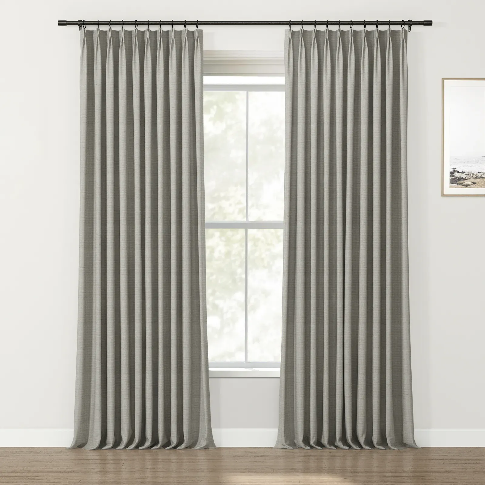 Lydia Brick Jacquard Curtain Pleated - Serie G - Image 26