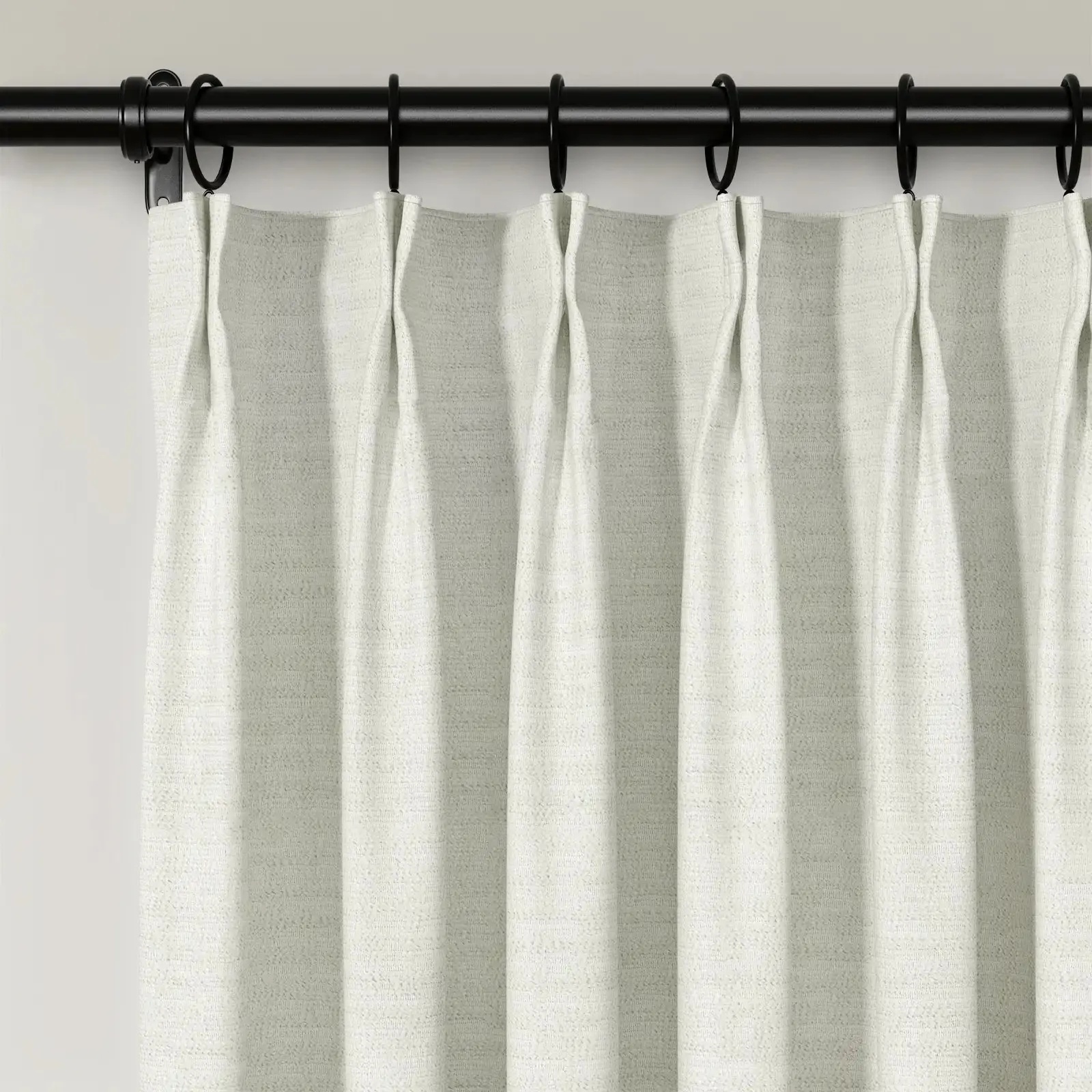 Lydia Brick Jacquard Curtain Pleated - Serie G - Image 7