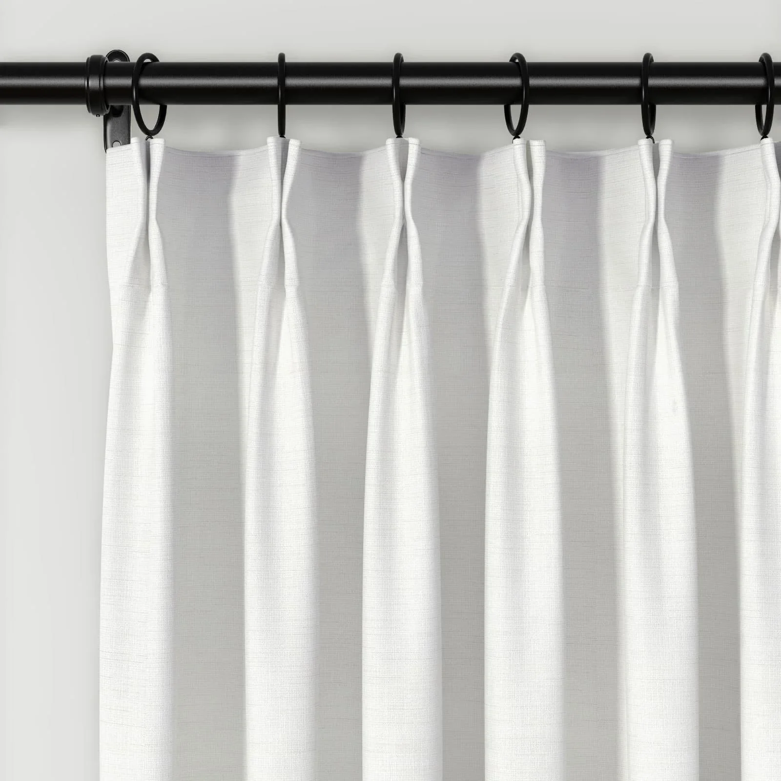Lydia Cross Jacquard Curtain Pleated - Serie D - Image 3