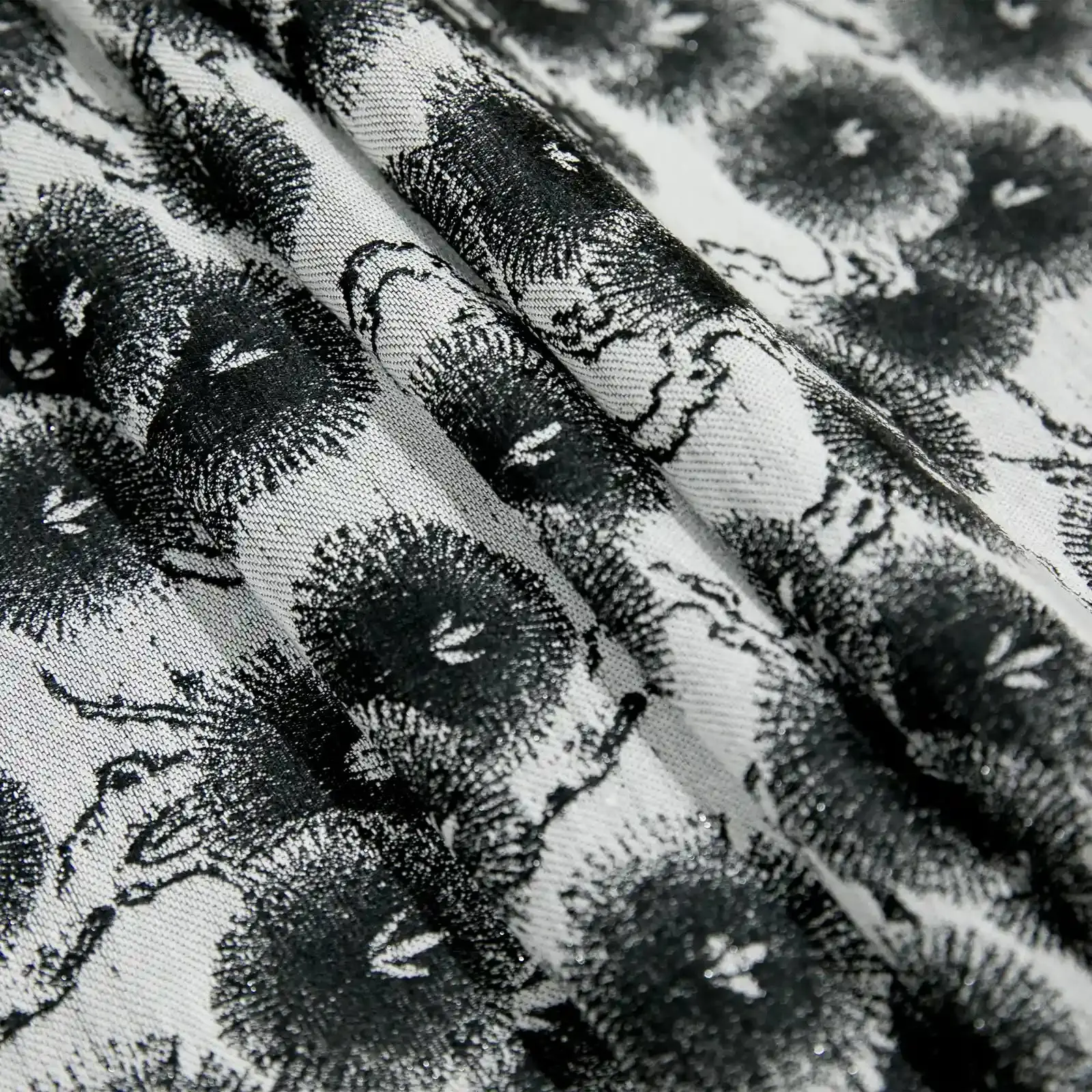 Lydia Daisy Jacquard Curtain Pleated - Serie H - Image 9
