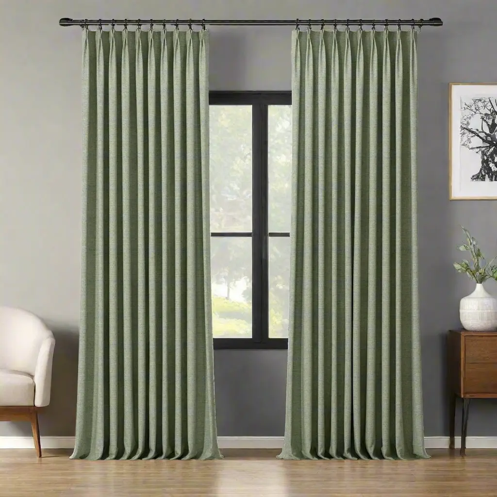 Lydia Diamond Jacquard Curtain Pleated - Serie G - Image 27