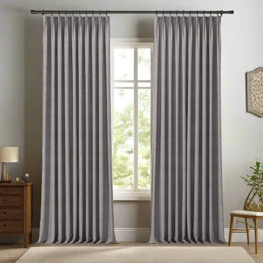 Lydia Diamond Jacquard Curtain Pleated - Serie G - Image 28