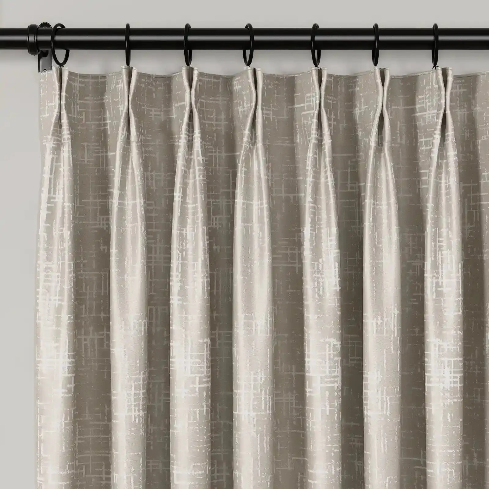 Lydia Fence Jacquard Curtain Pleated - Serie K - Image 4
