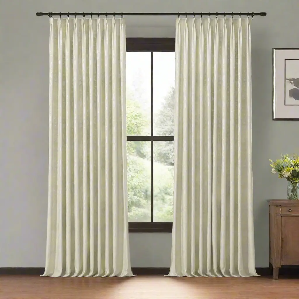 Lydia Garden Jacquard Curtain Pleated - Serie E - Image 7