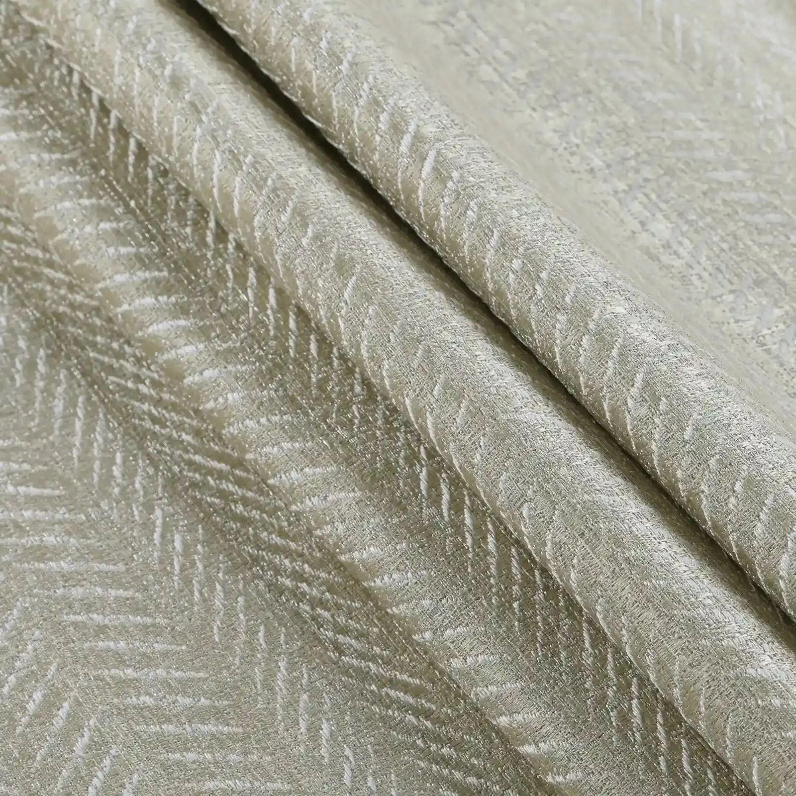 Lydia Herringbone Jacquard Curtain Pleated - Serie A - Image 15