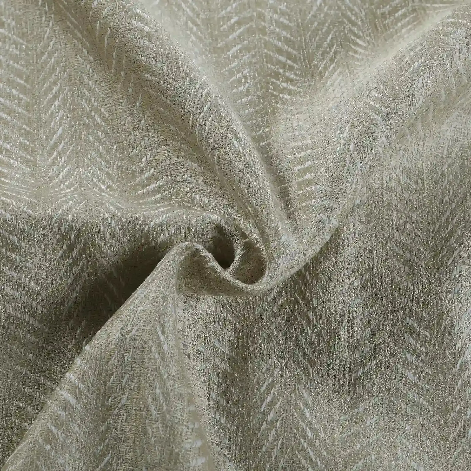 Lydia Herringbone Jacquard Curtain Pleated - Serie A - Image 16