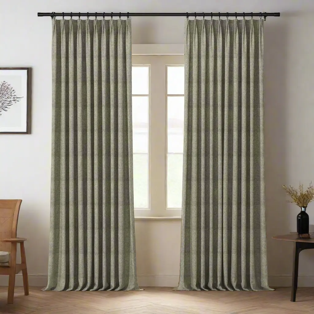 Lydia Knit Jacquard Curtain Pleated - Serie K - Image 4