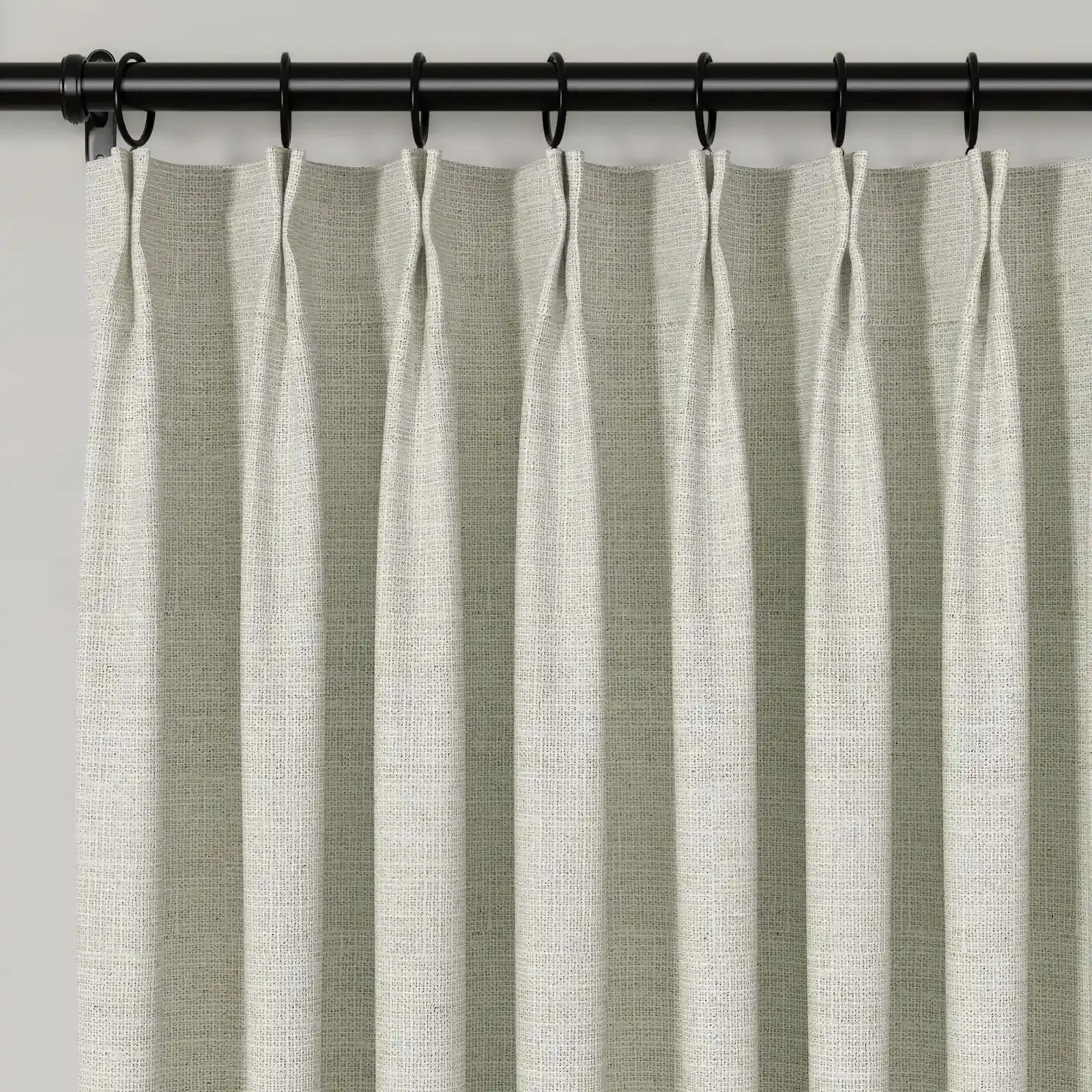 Lydia Lattice Jacquard Curtain Pleated - Serie H - Image 4