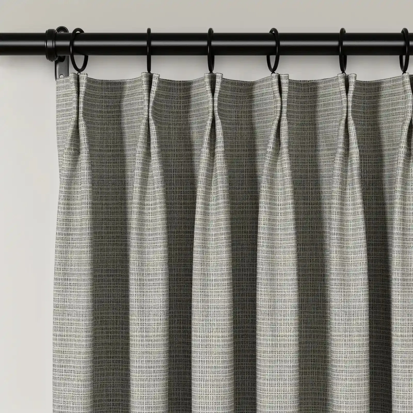 Lydia Mesh Jacquard Curtain Pleated - Serie F