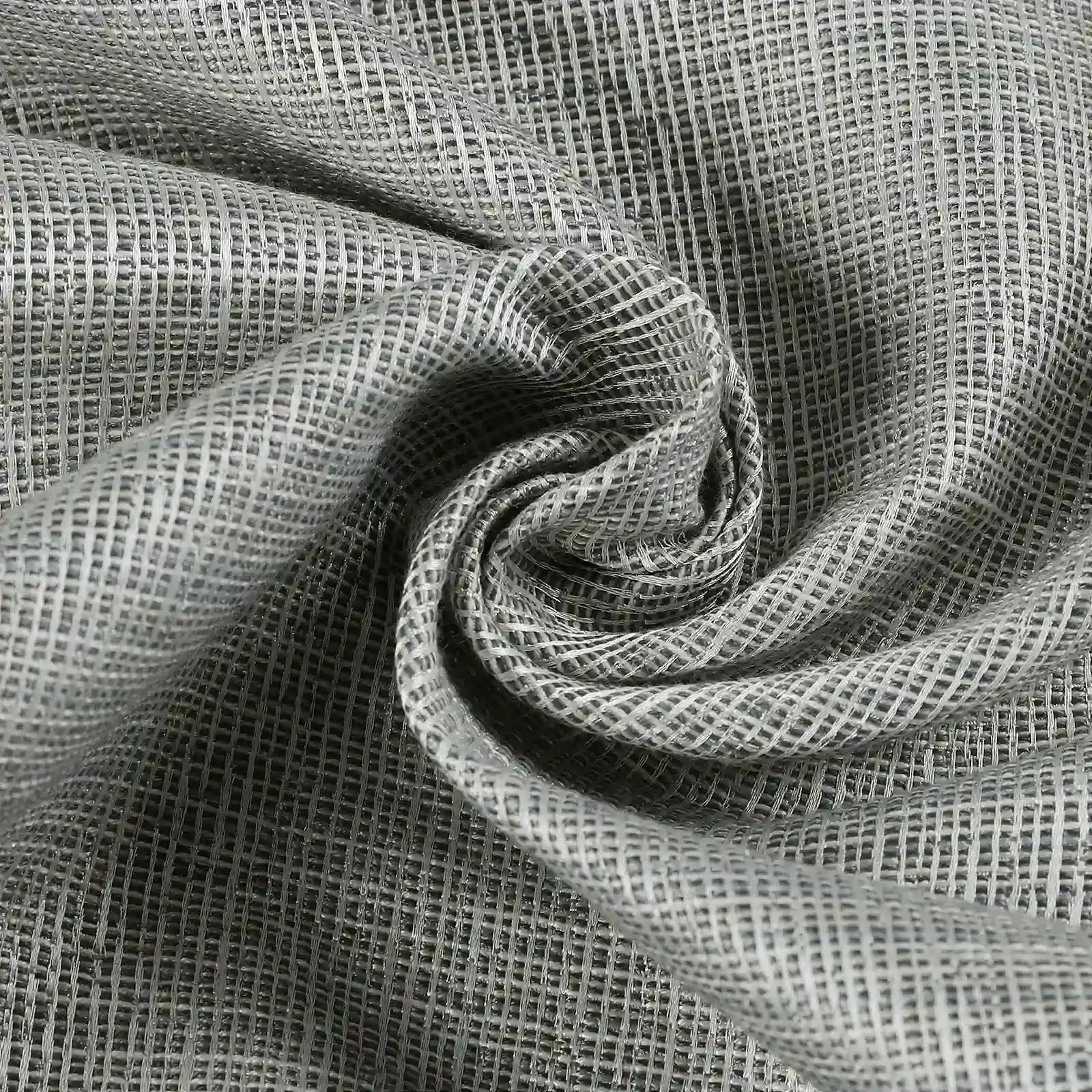 Lydia Mesh Jacquard Curtain Pleated - Serie F - Image 10