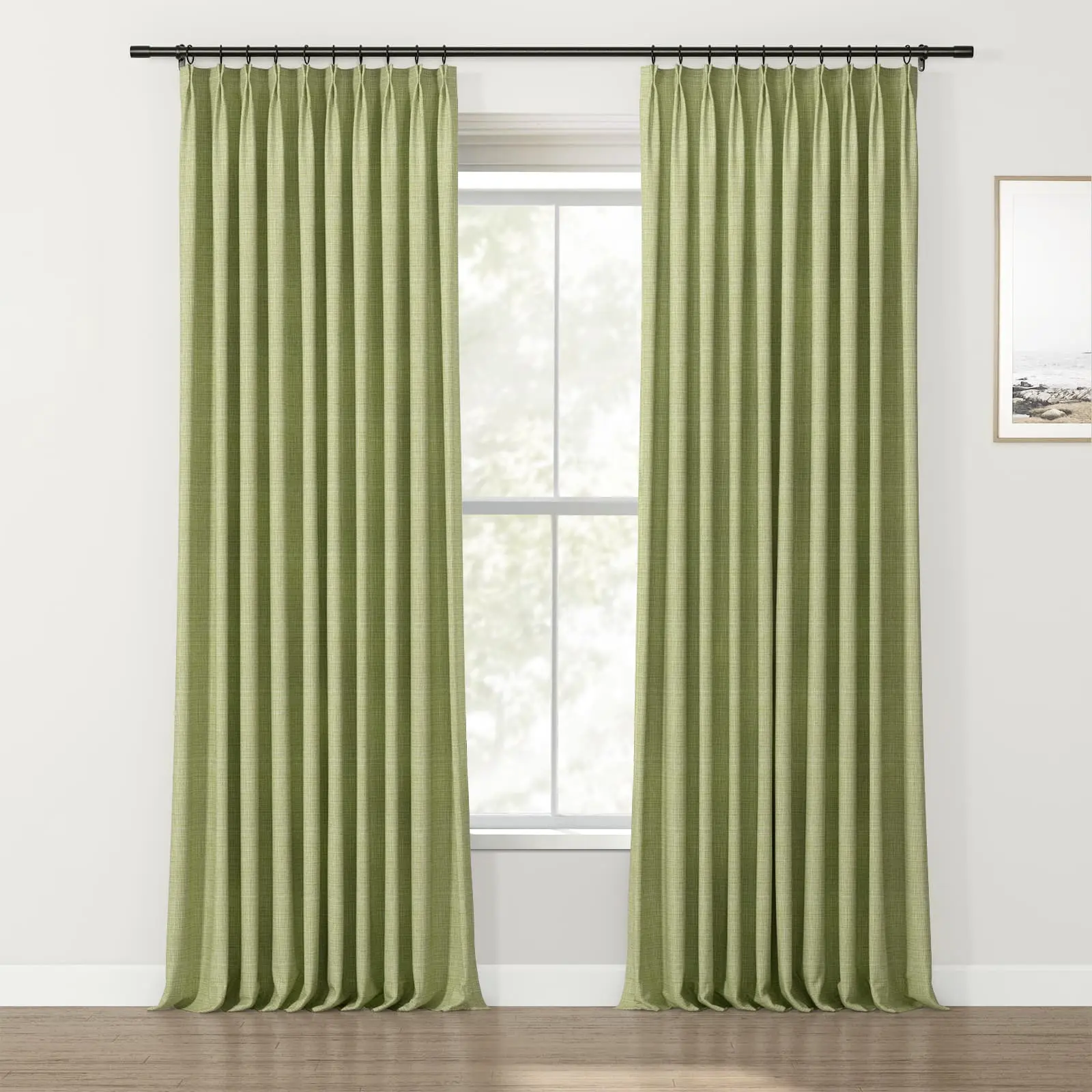 Lydia Mesh Jacquard Curtain Pleated - Serie F - Image 18