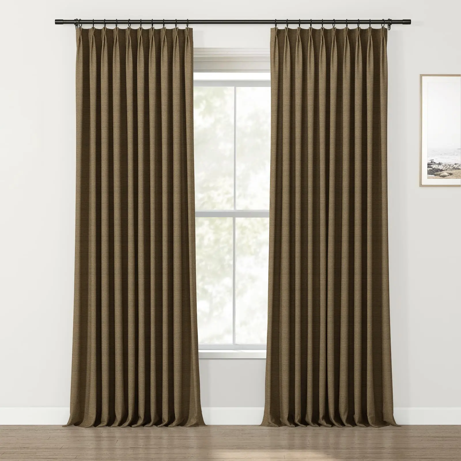 Lydia Mesh Jacquard Curtain Pleated - Serie F - Image 22