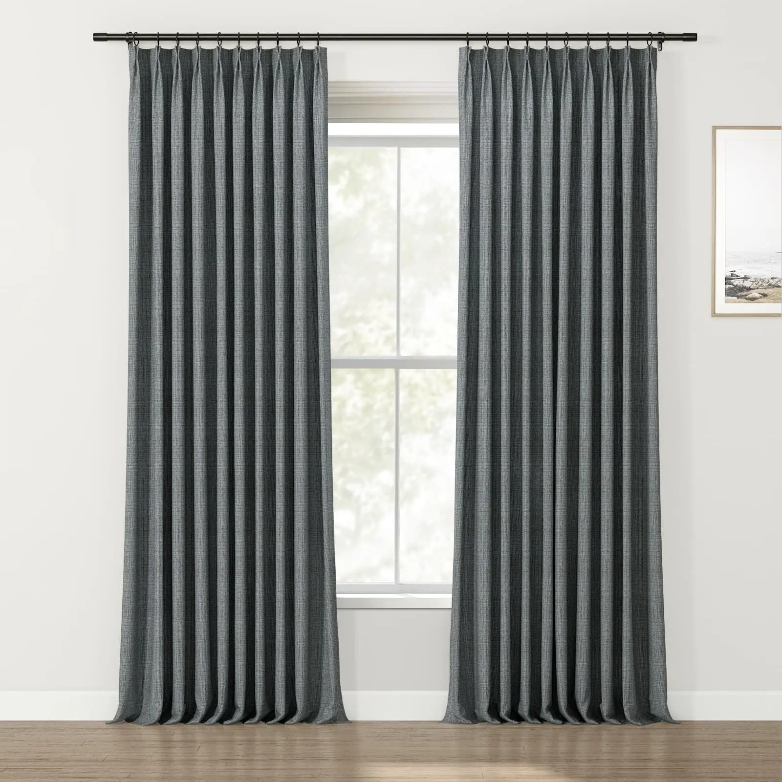 Lydia Mesh Jacquard Curtain Pleated - Serie F - Image 26