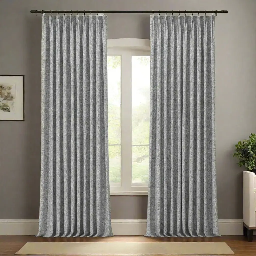Lydia Mesh Jacquard Curtain Pleated - Serie F - Image 34