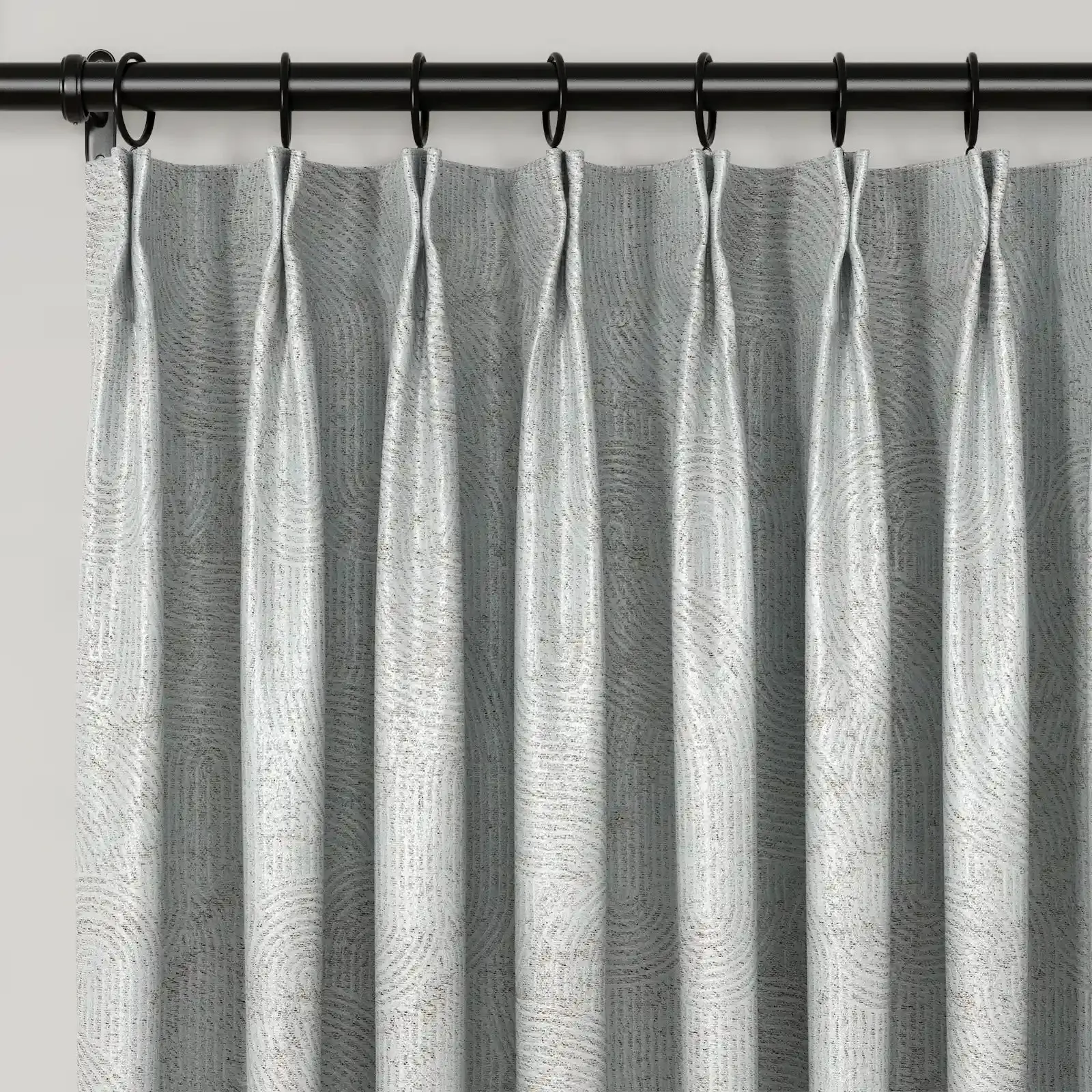 Lydia Rib Jacquard Curtain Pleated - Serie A - Image 14