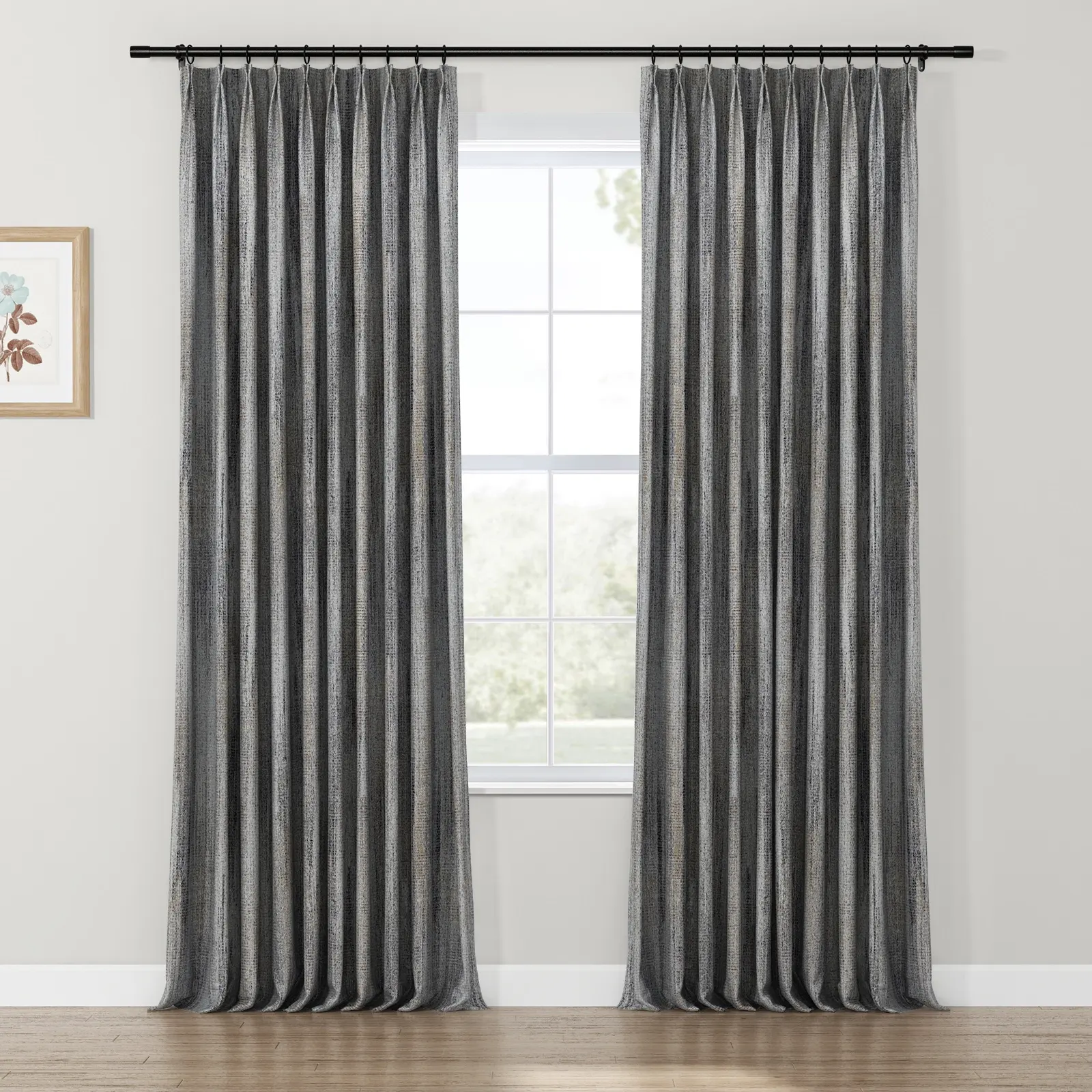 Lydia Rib Jacquard Curtain Pleated - Serie A - Image 19
