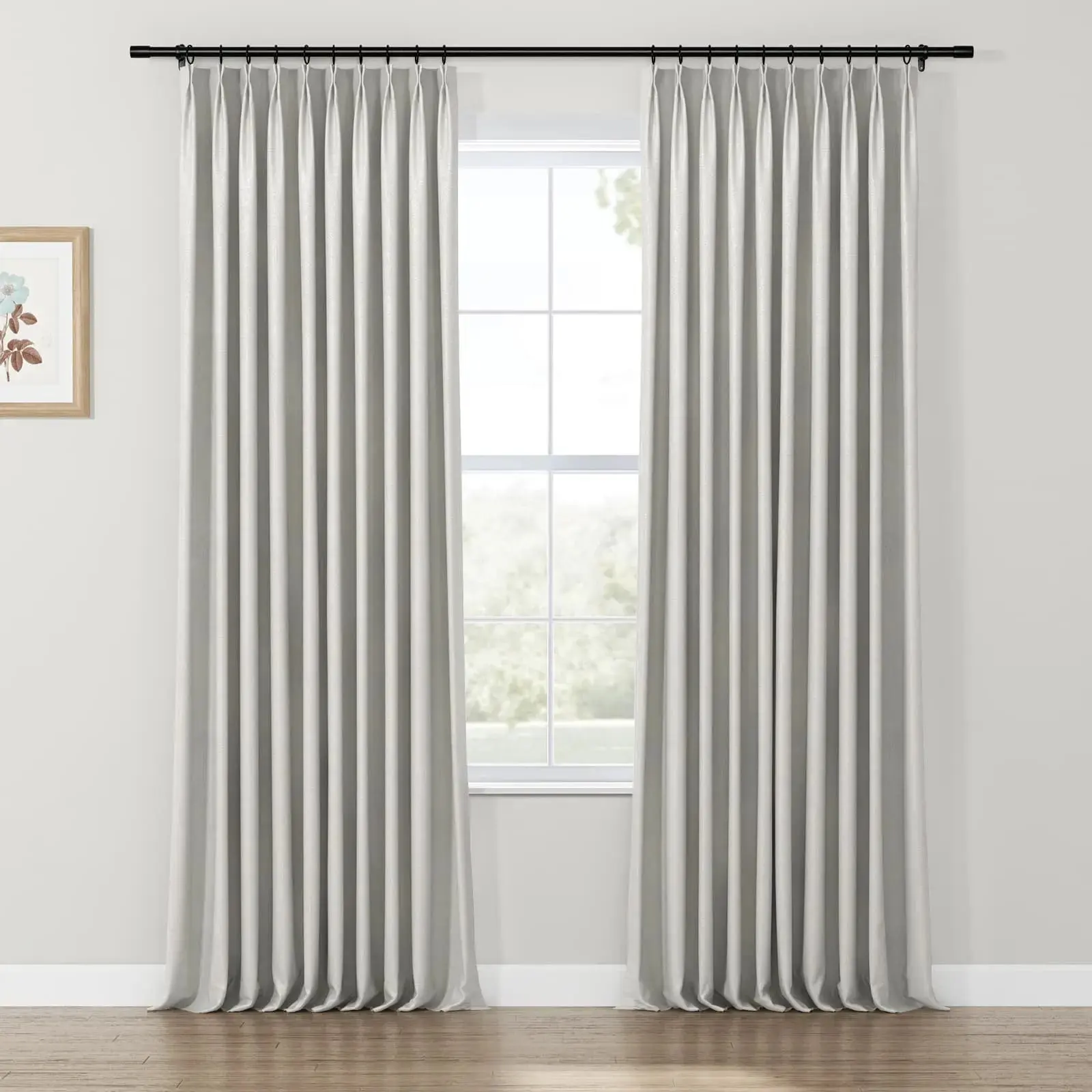 Lydia Rib Jacquard Curtain Pleated - Serie A - Image 20
