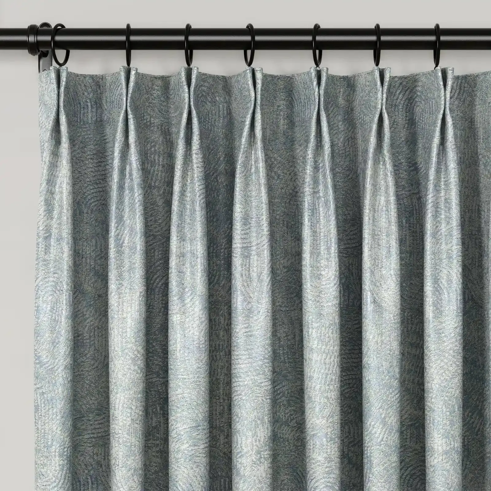 Lydia Rib Jacquard Curtain Pleated - Serie A - Image 29