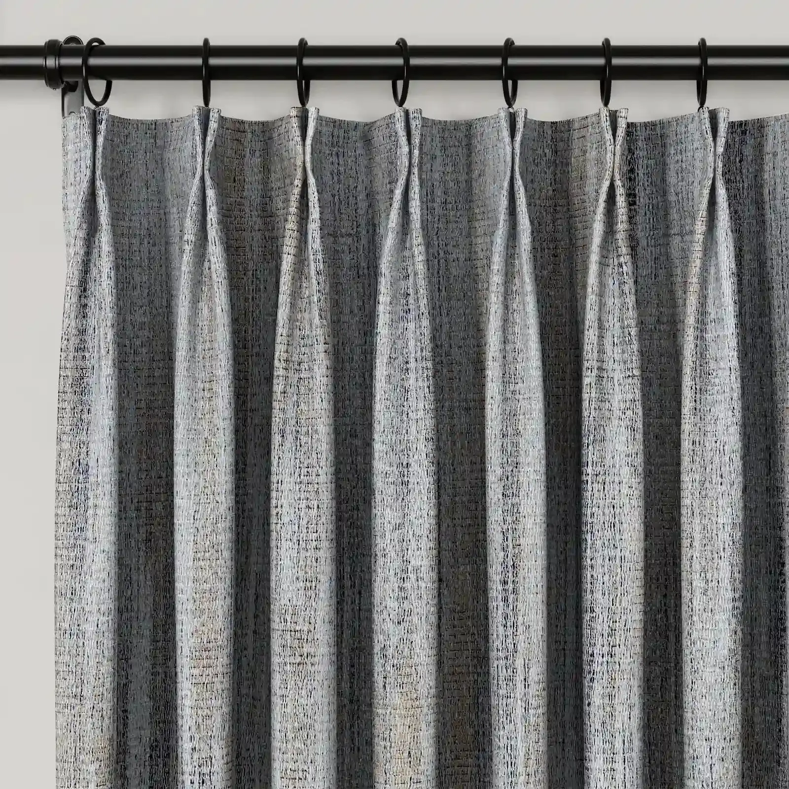 Lydia Rib Jacquard Curtain Pleated - Serie A - Image 9