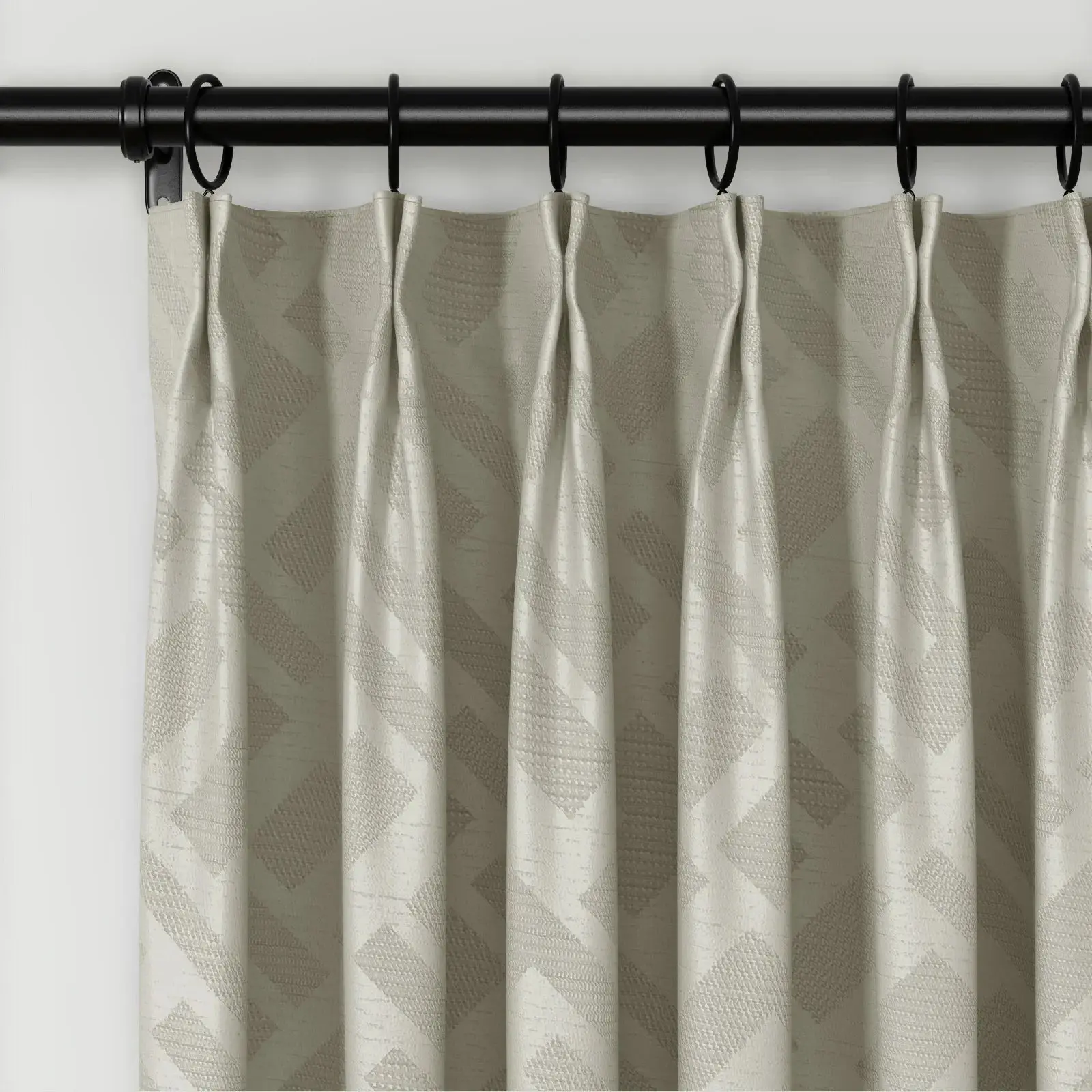Lydia Rove Jacquard Curtain Pleated - Serie C - Image 11