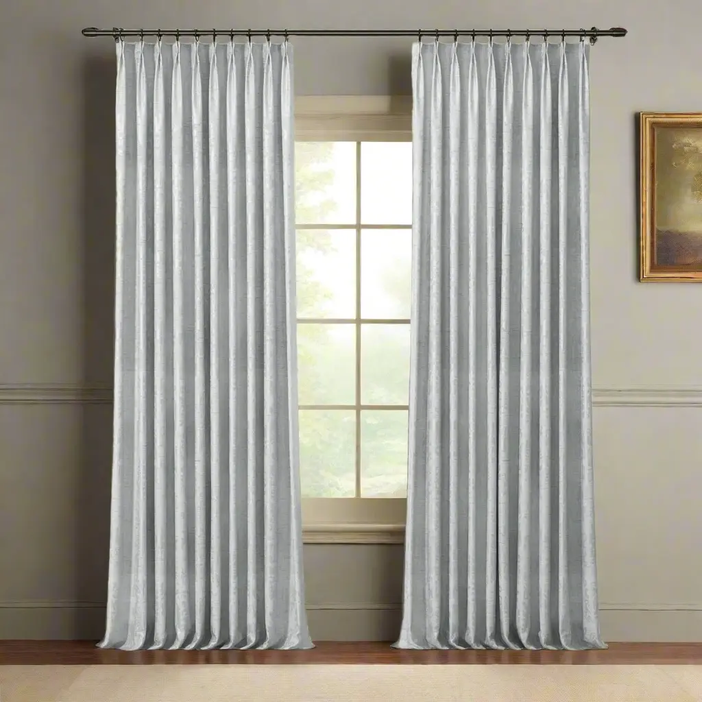 Lydia Vine Jacquard Curtain Pleated - Serie E - Image 3