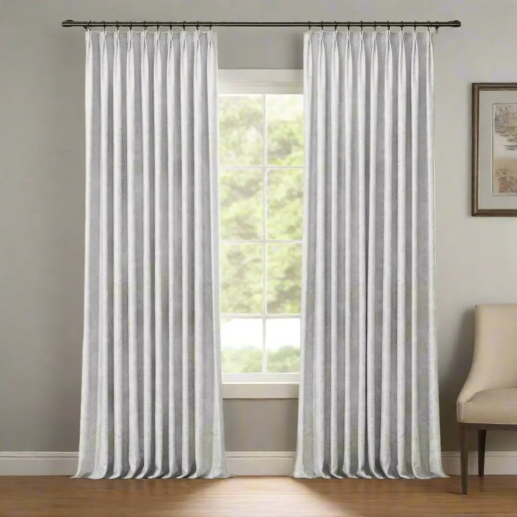 Lydia Vine Jacquard Curtain Pleated - Serie E - Image 6