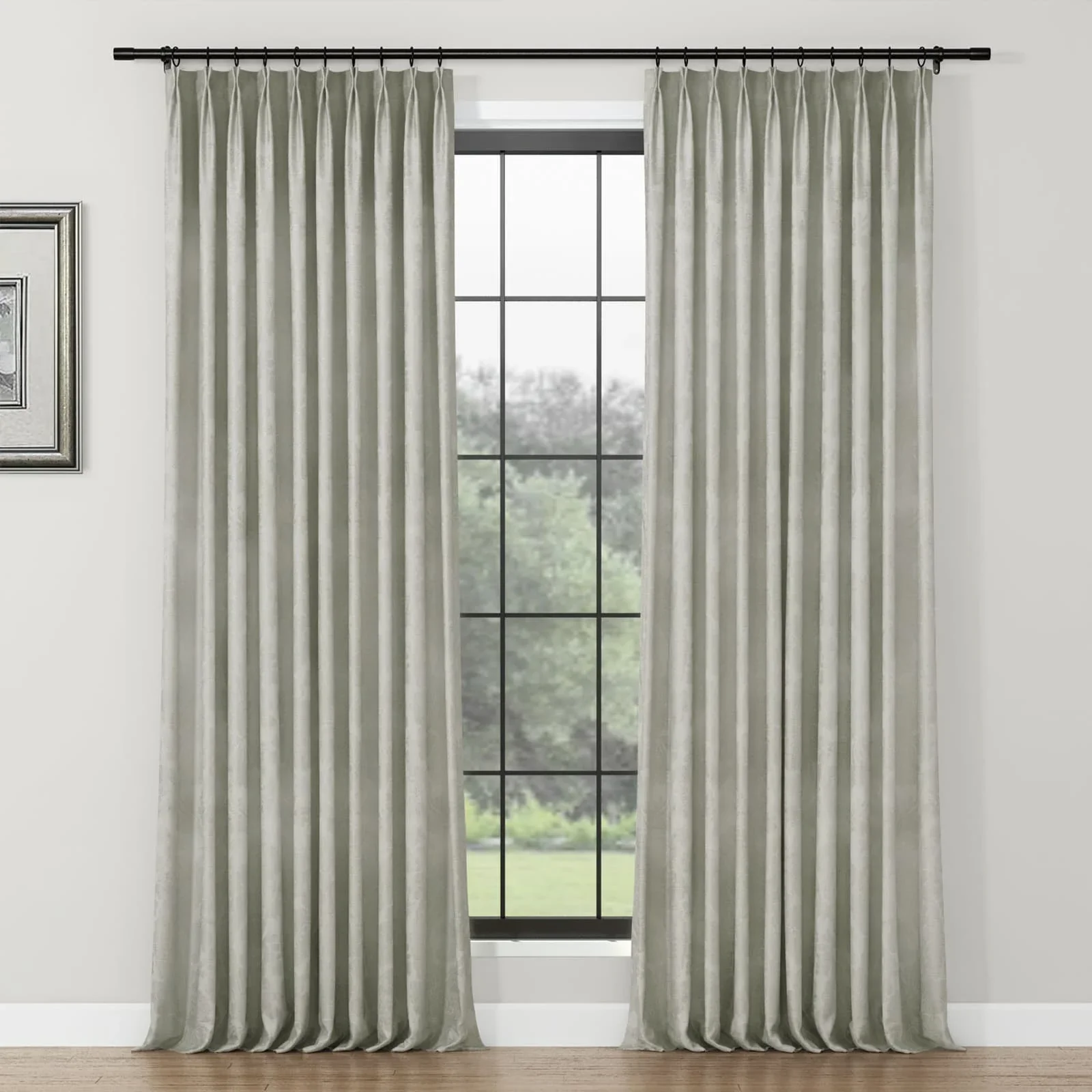 Lydia Plants Jacquard Curtain Pleated - Serie B - Image 13