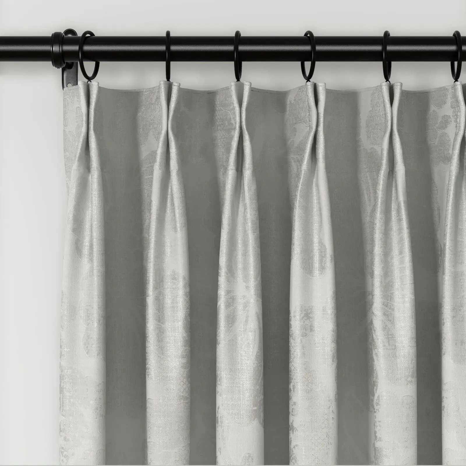 Lydia Plants Jacquard Curtain Pleated - Serie B - Image 14