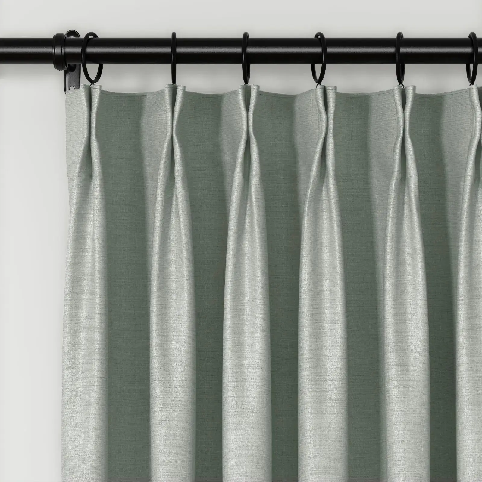 Lydia Plants Jacquard Curtain Pleated - Serie B - Image 49