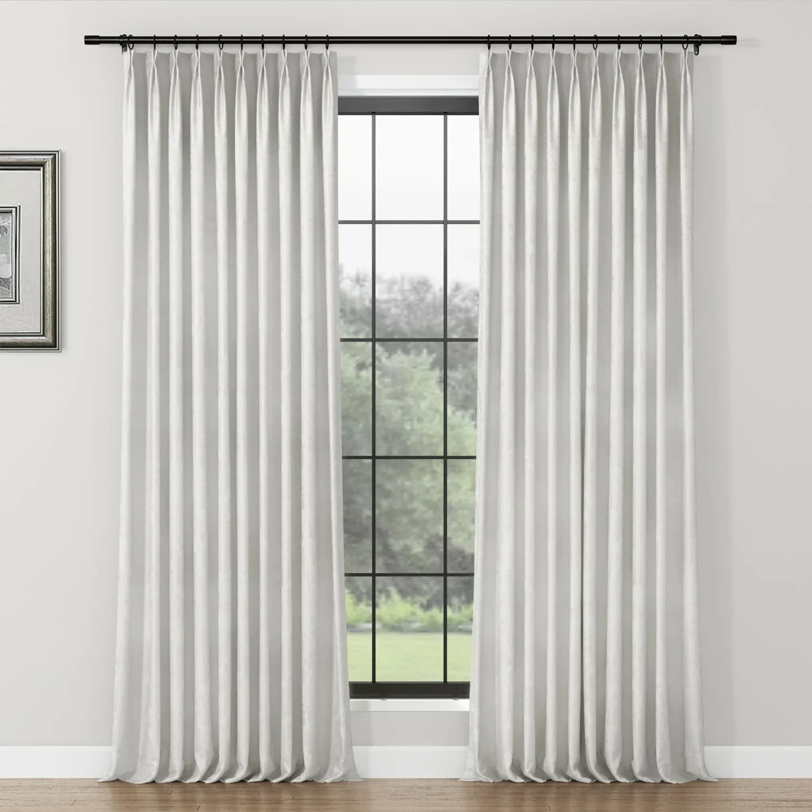 Lydia Plants Jacquard Curtain Pleated - Serie B - Image 7