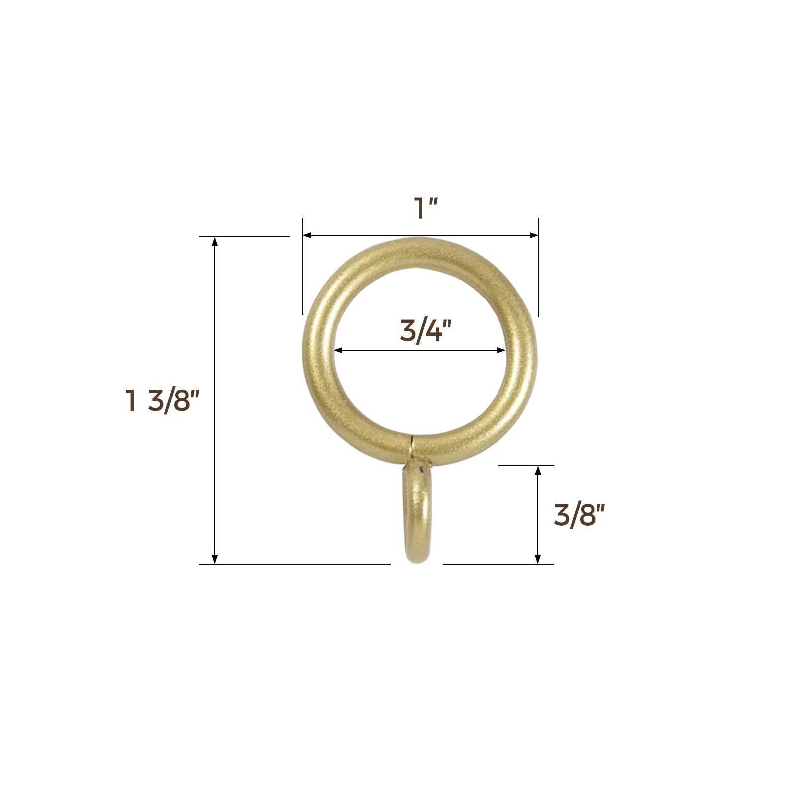 Milo Cafe Curtain Rods with Rings - Image 19