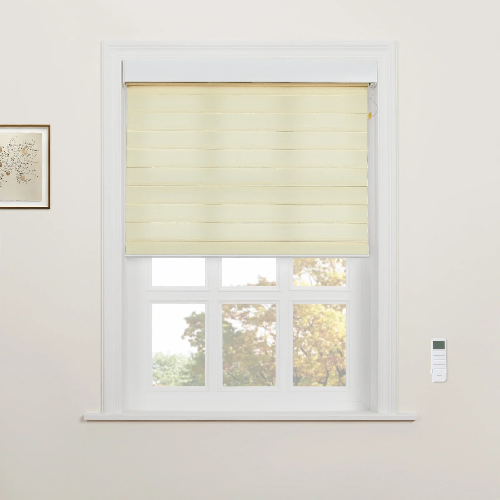 Motorized Shangri-La Light Filtering Sheer Shade - Image 46