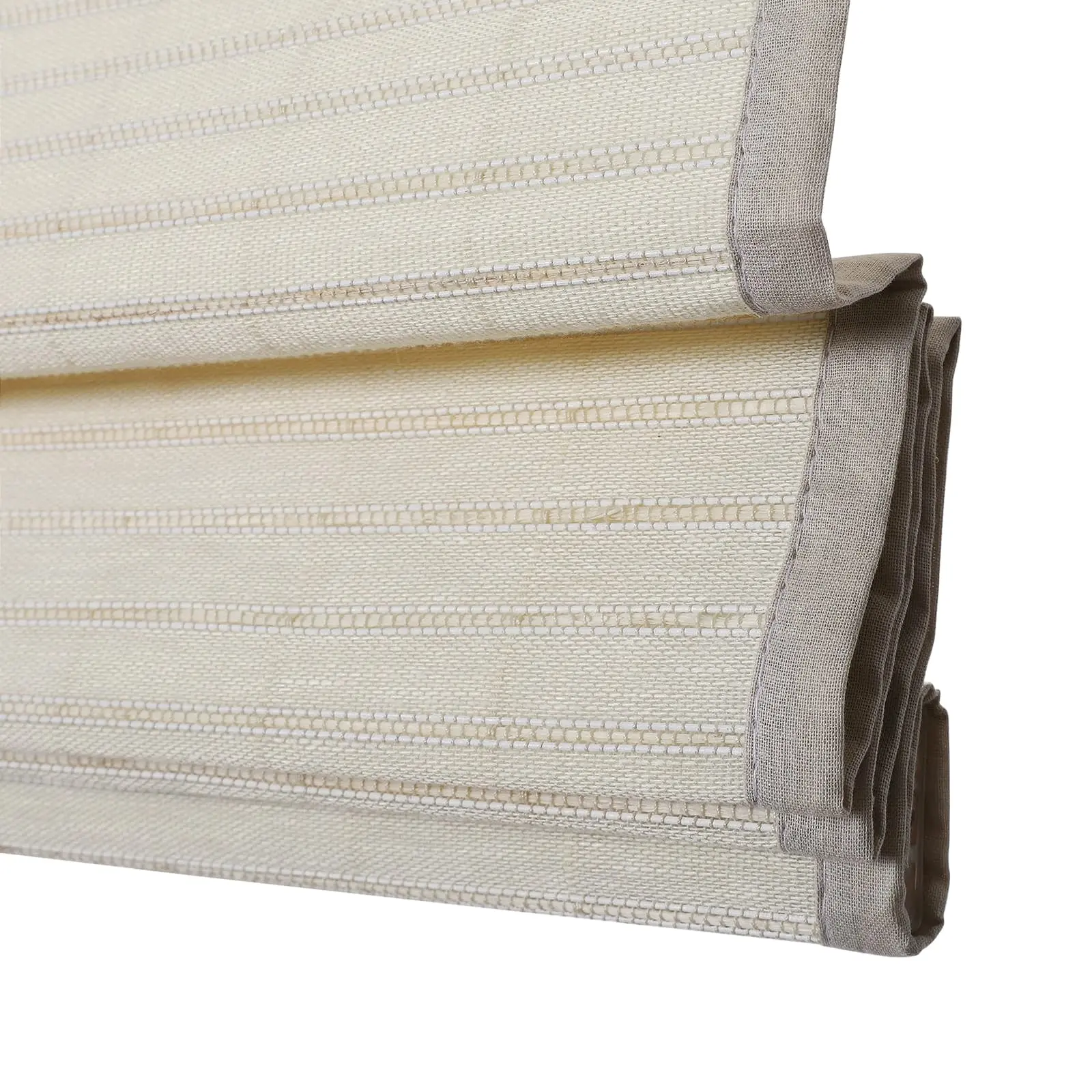 Lay Natural Flax Bamboo Woven Shade - Sandstone - Image 8