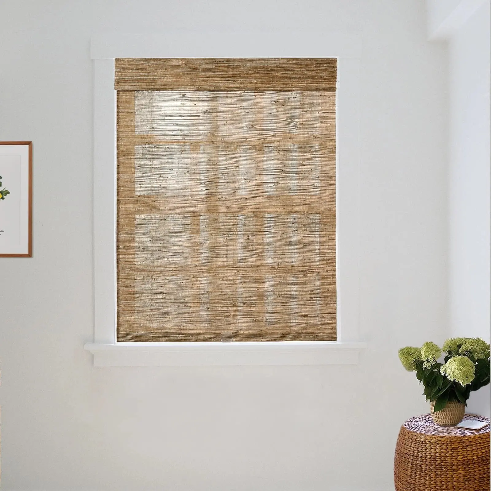 Lay Natural Jute Bamboo Woven Shade - Bark - Image 26