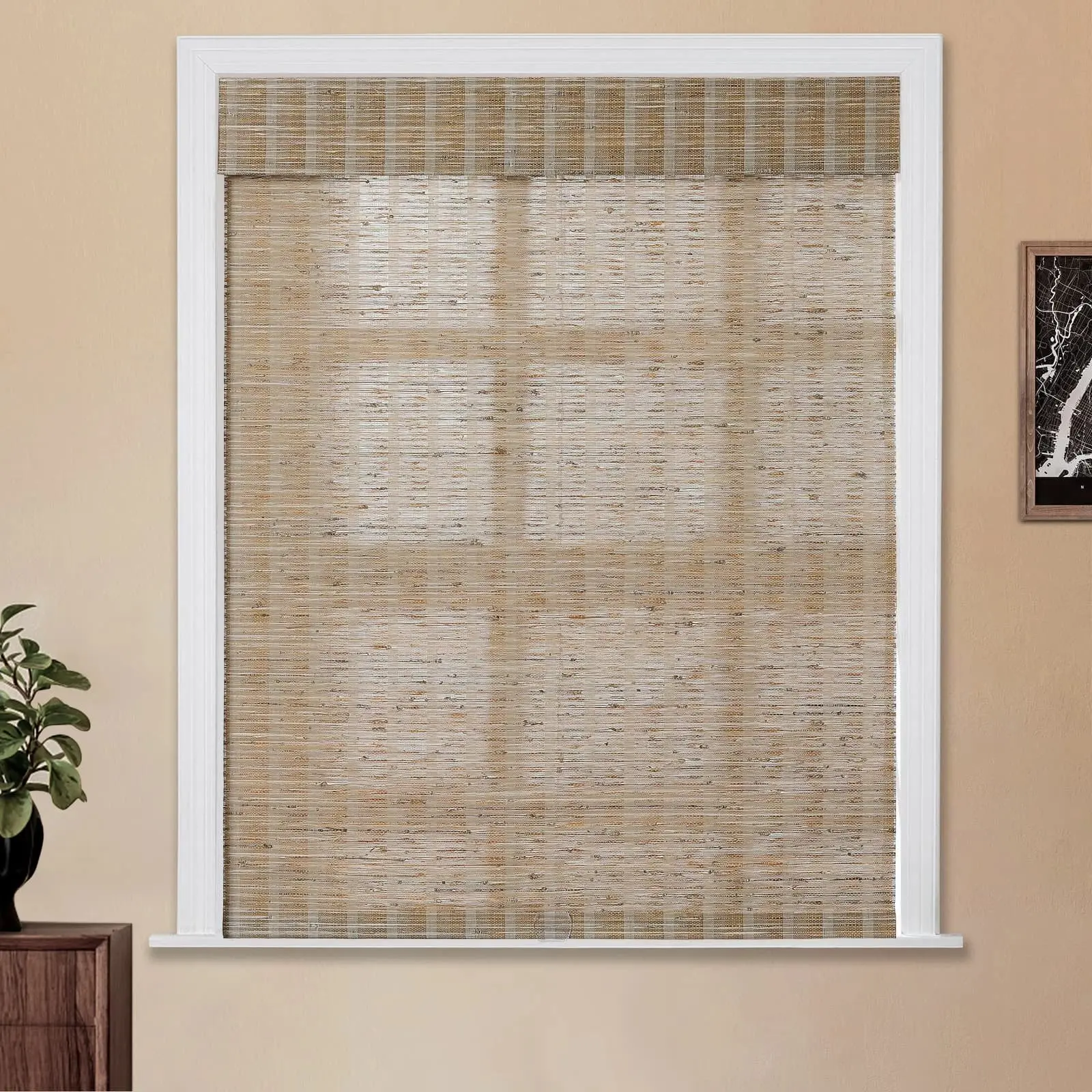 Lay Natural Jute Bamboo Woven Shade - Natural - Image 11
