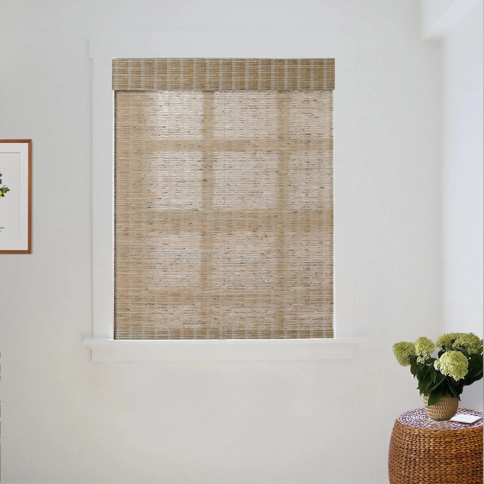 Lay Natural Jute Bamboo Woven Shade - Natural - Image 13
