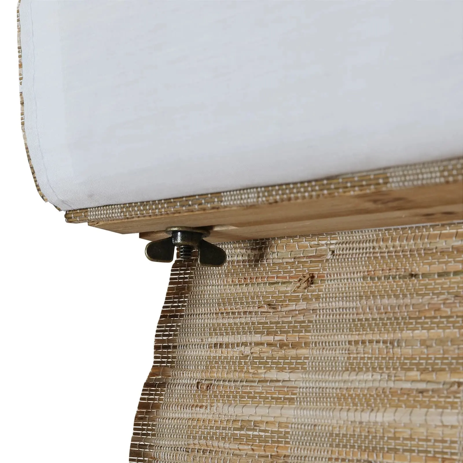 Lay Natural Jute Bamboo Woven Shade - Natural - Image 9