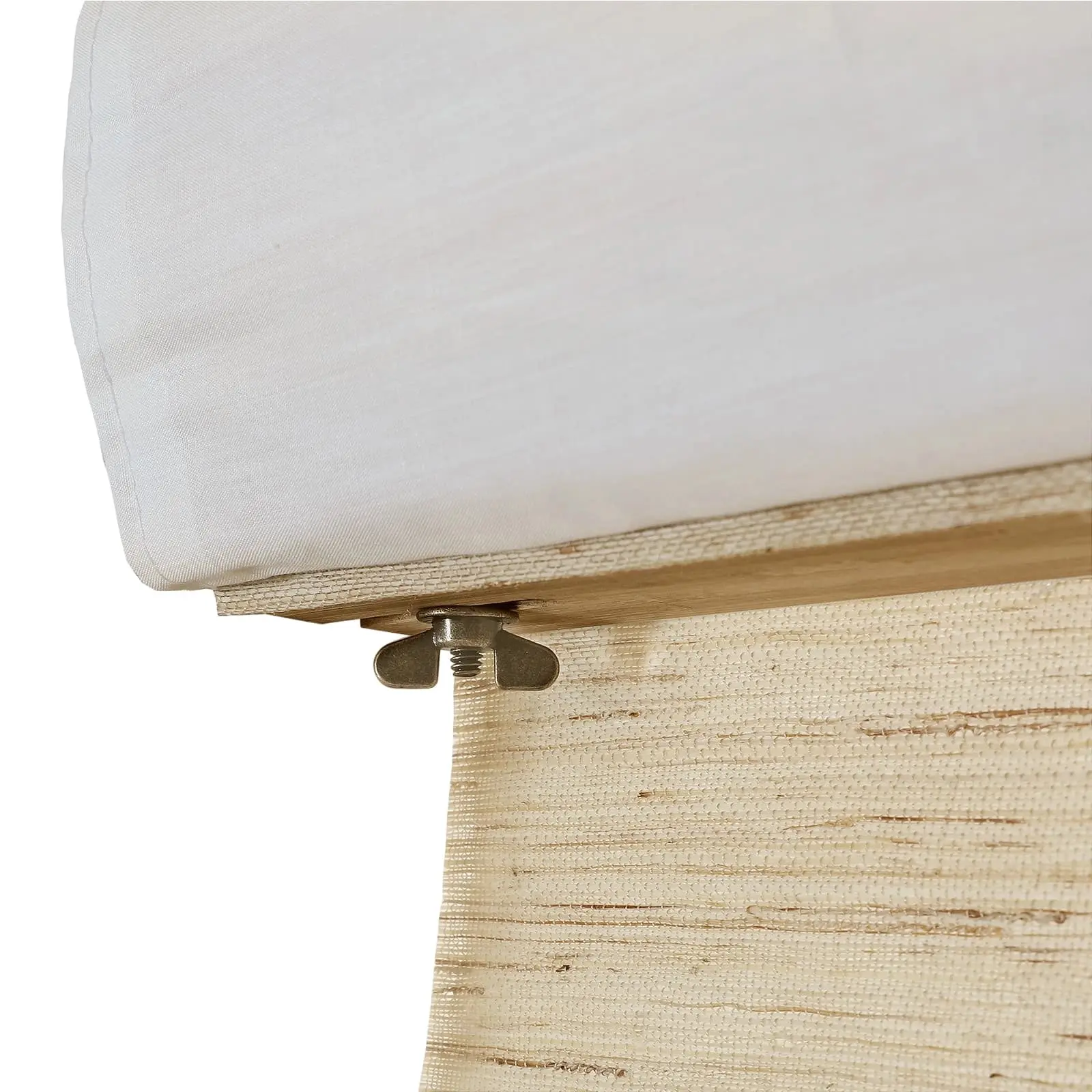 Lay Natural Ramie Bamboo Woven Shade - Cashew - Image 10