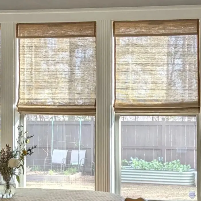 Lay Natural Ramie Bamboo Woven Shade - Coconut - Image 19