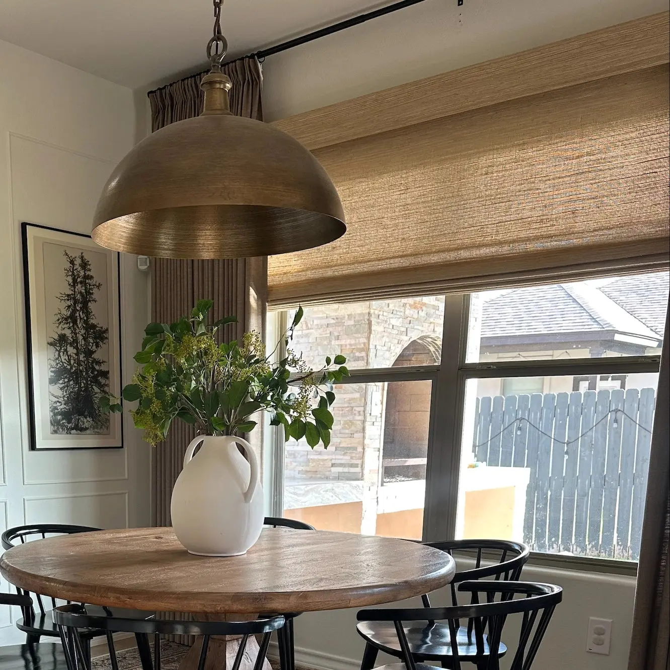 Lay Natural Ramie Bamboo Woven Shade - Coconut - Image 20
