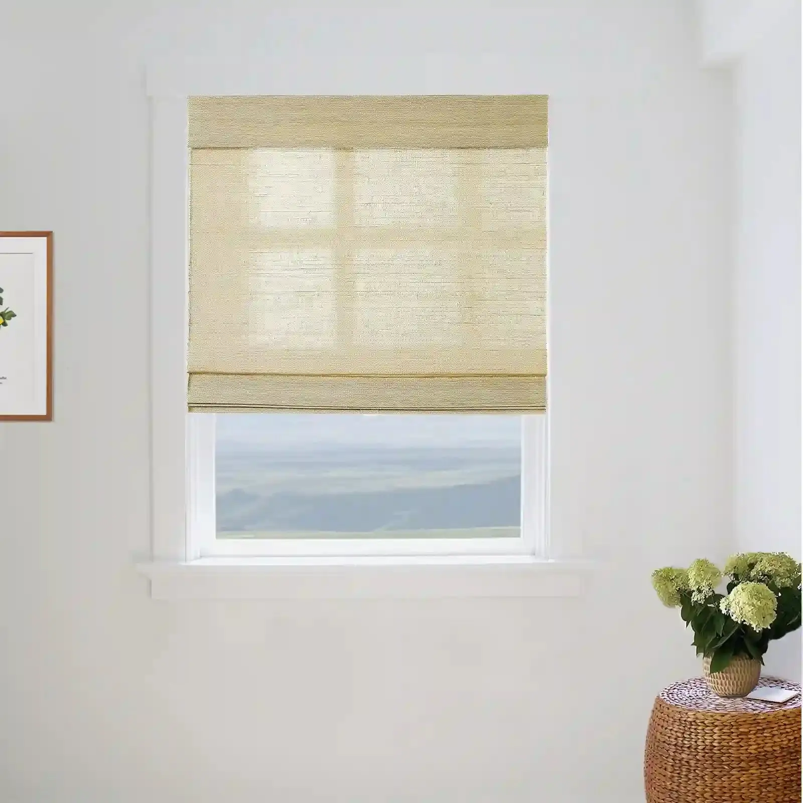 Lay Natural Ramie Bamboo Woven Shade - Coconut - Image 21