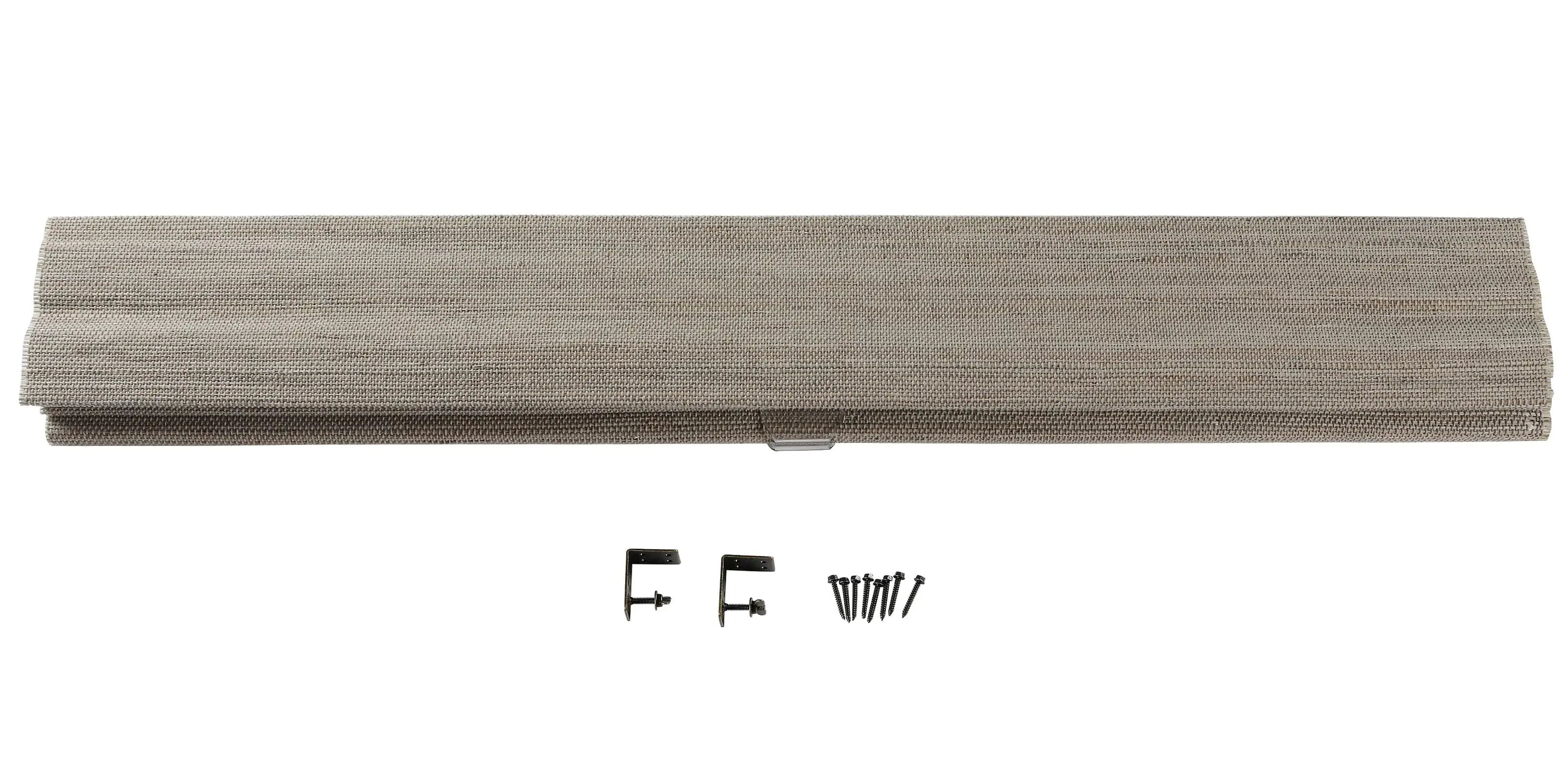 Lay Natural Ramie Bamboo Woven Shade - Windswept - Image 10