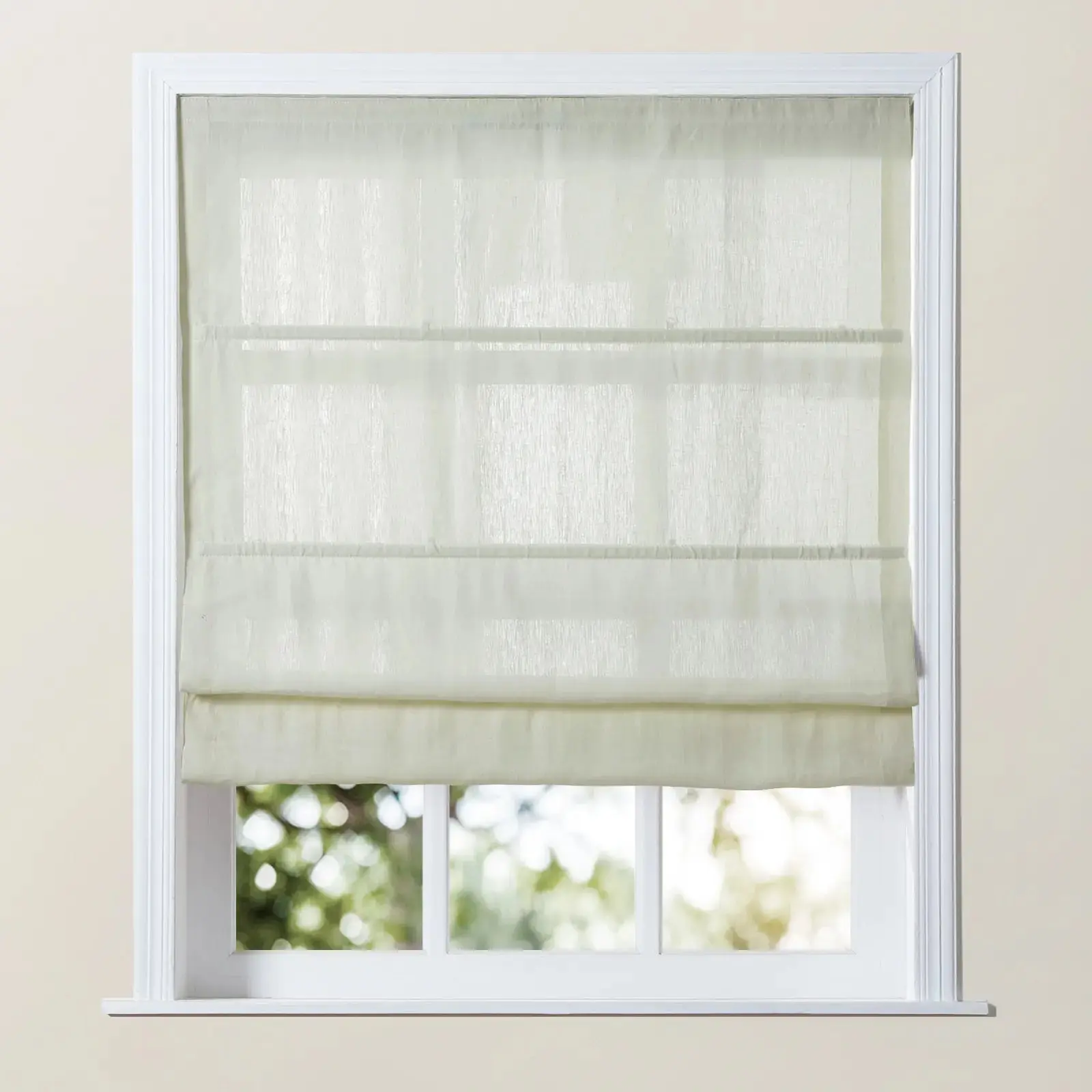 Patti Belgian Linen Roman Shade Cordless - Image 33
