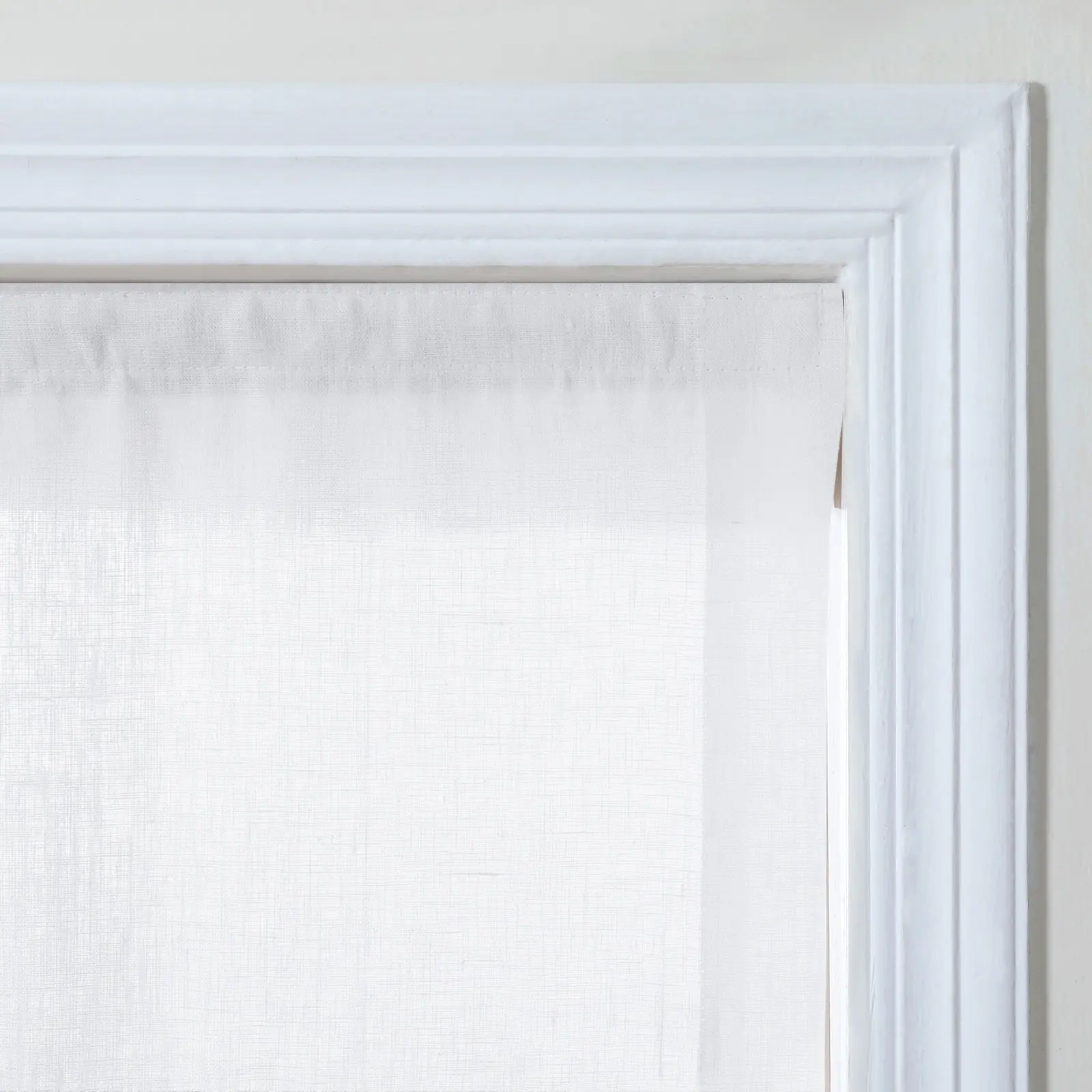 Patti Belgian Linen Cordless Roman Shade Plus Size - Image 13