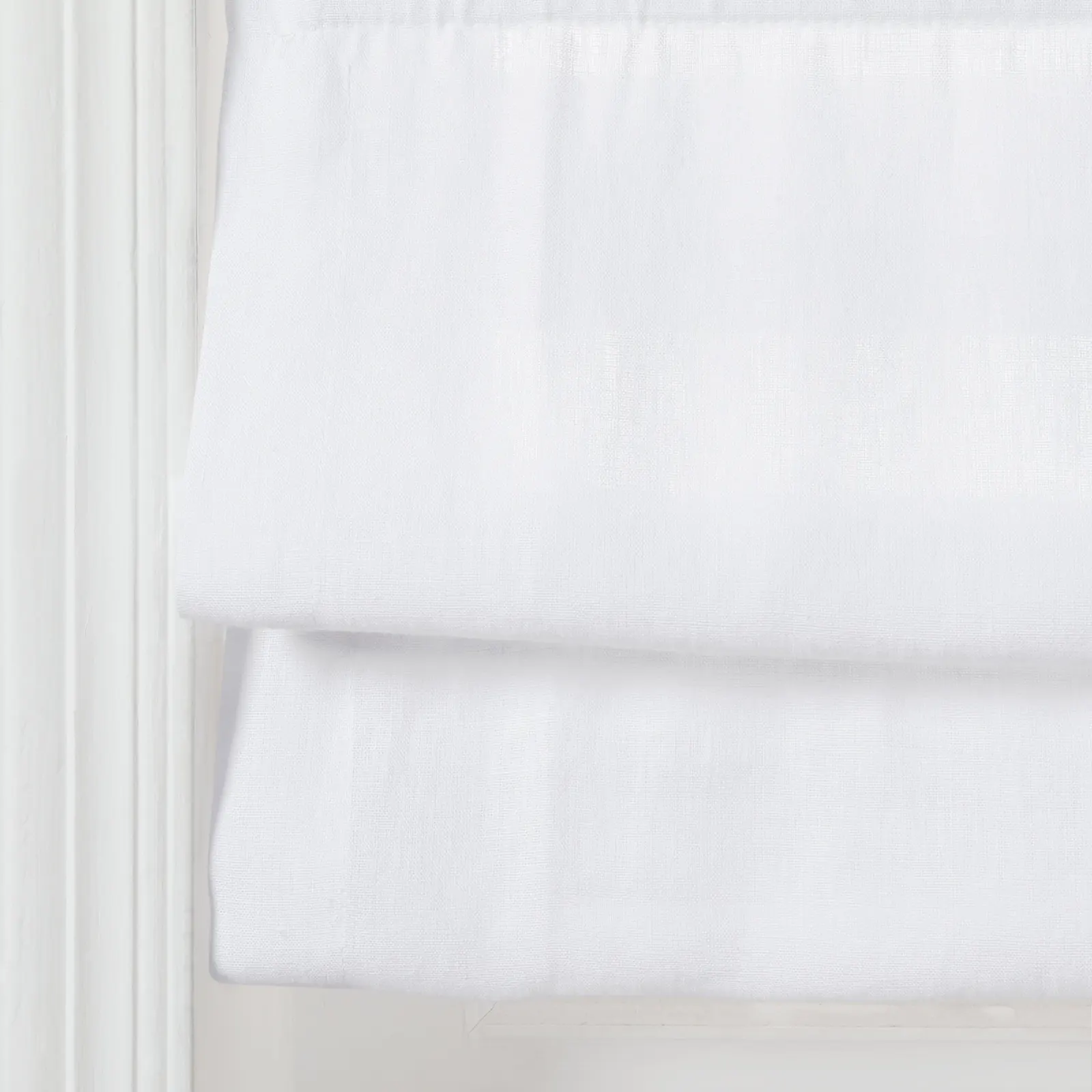 Patti Belgian Linen Cordless Roman Shade Plus Size - Image 15