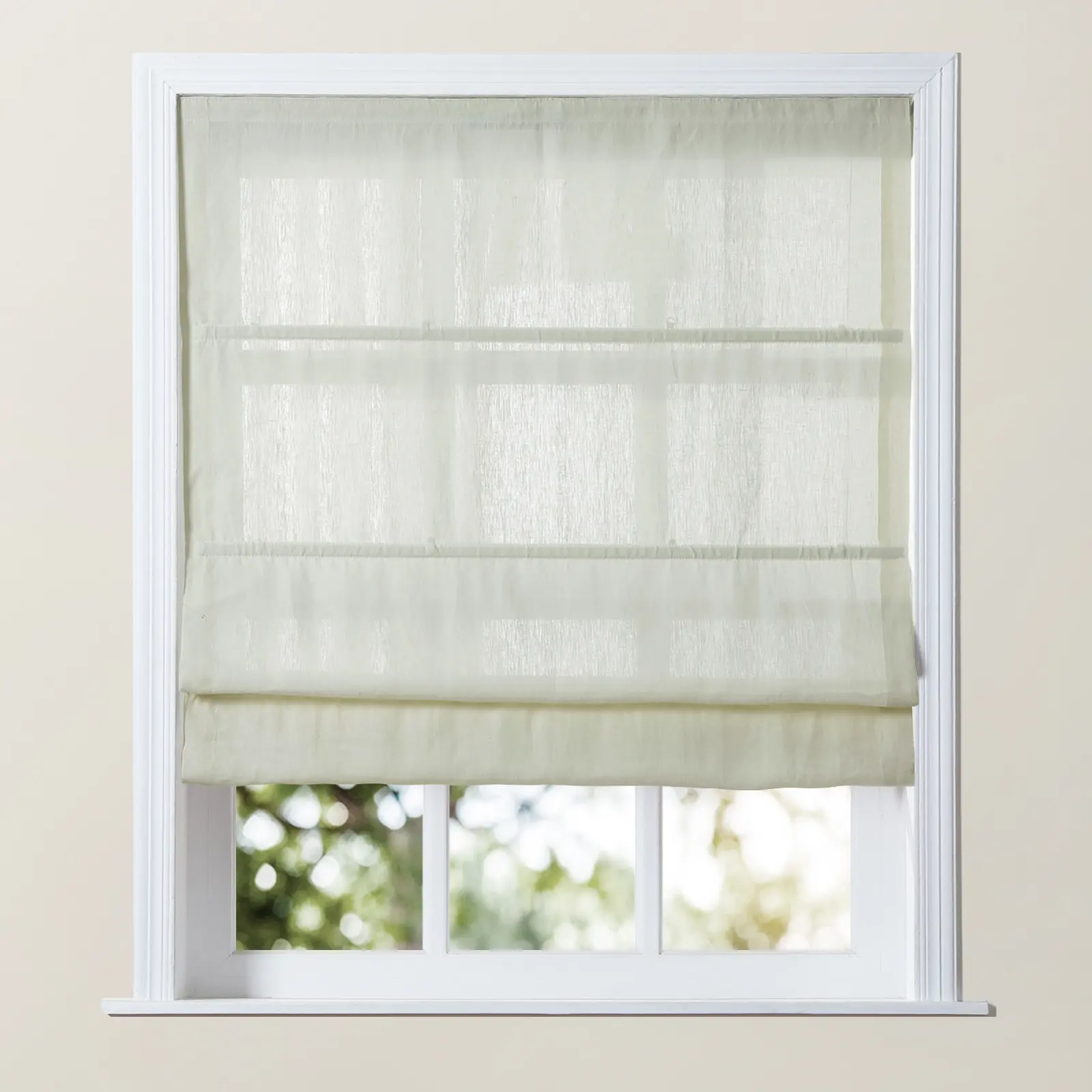 Patti Belgian Linen Cordless Roman Shade Plus Size - Image 22