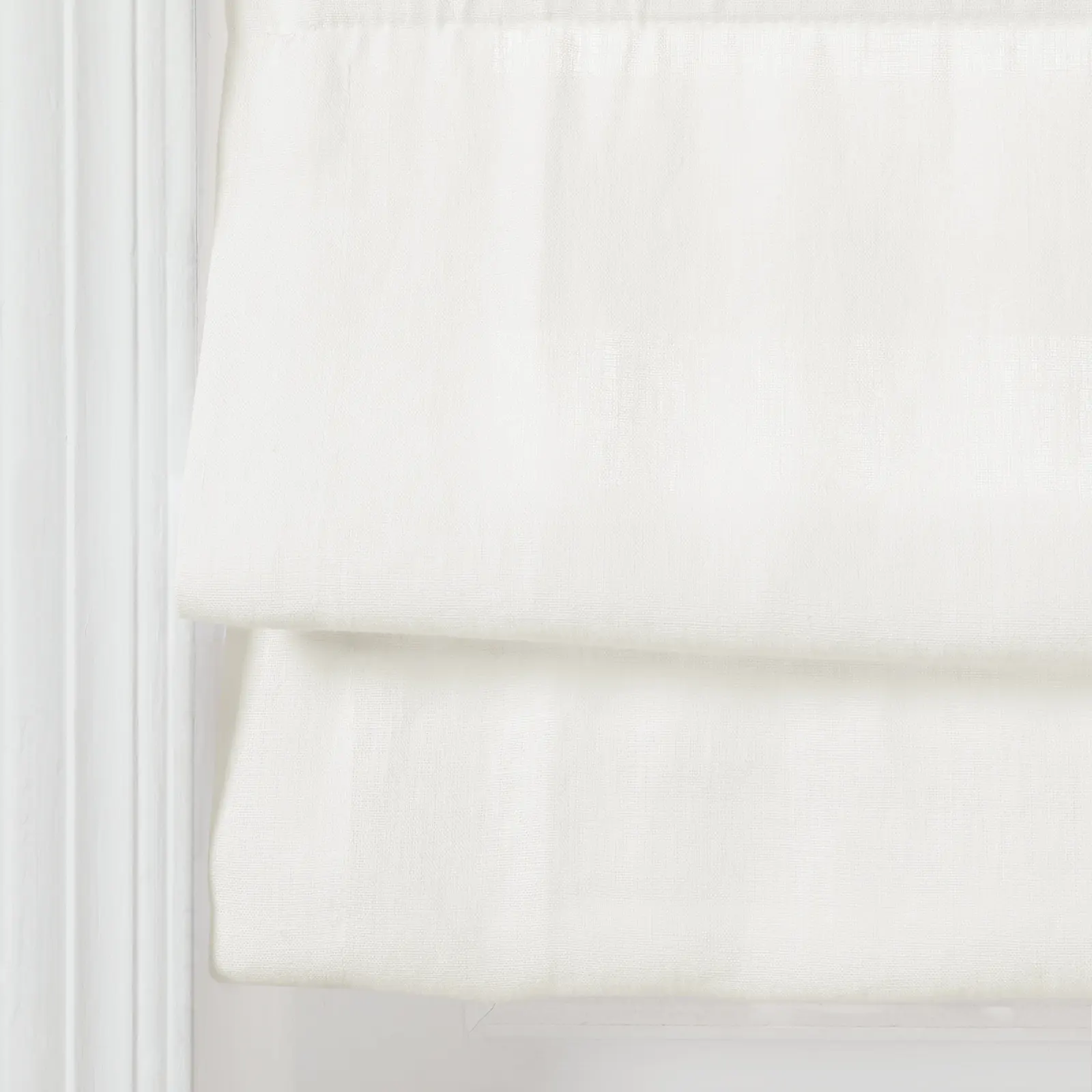 Patti Belgian Linen Cordless Roman Shade Plus Size - Image 25