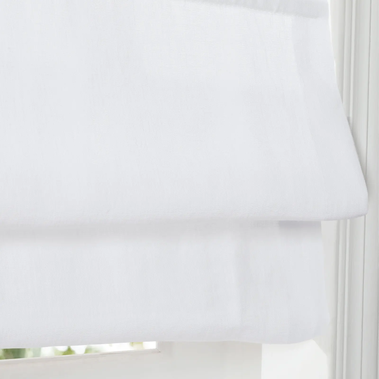 Patti Belgian Linen Cordless Roman Shade Plus Size - Image 6