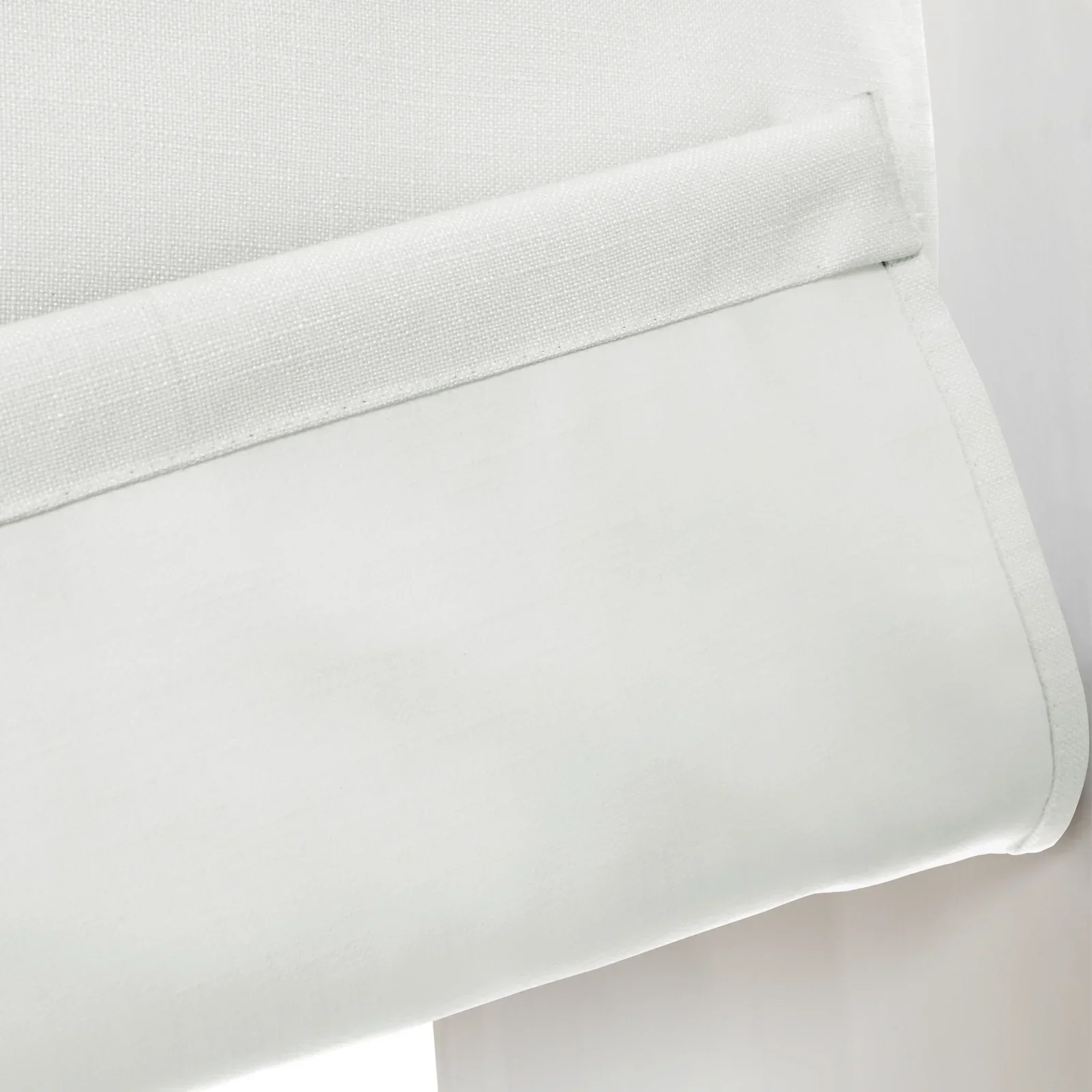 Patti Belgian Linen Cordless Roman Shade Plus Size - Image 9