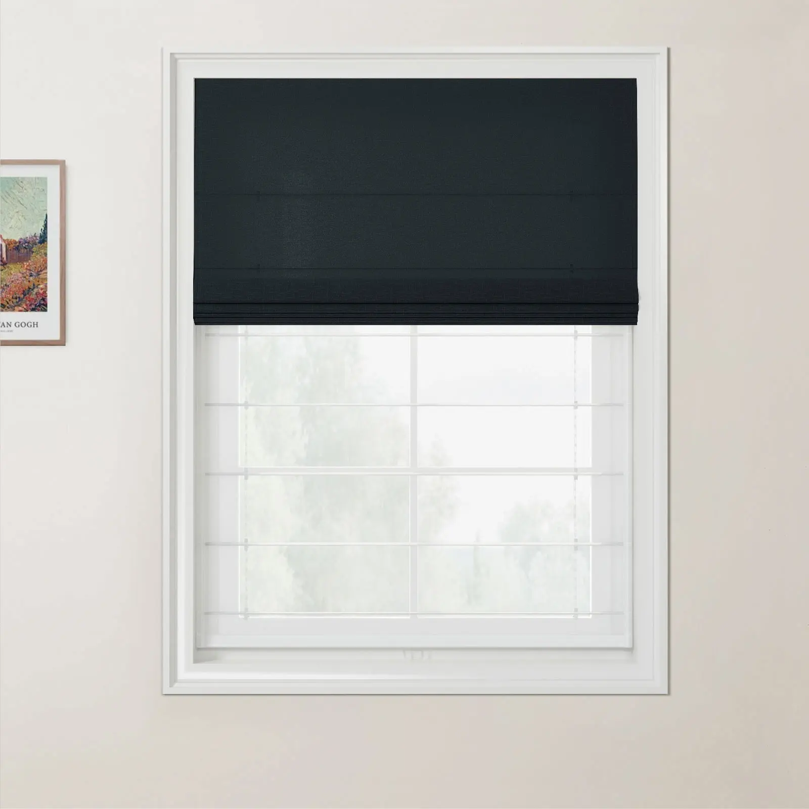 Patti Linen Day Night Roman Shade Cordless - Image 27